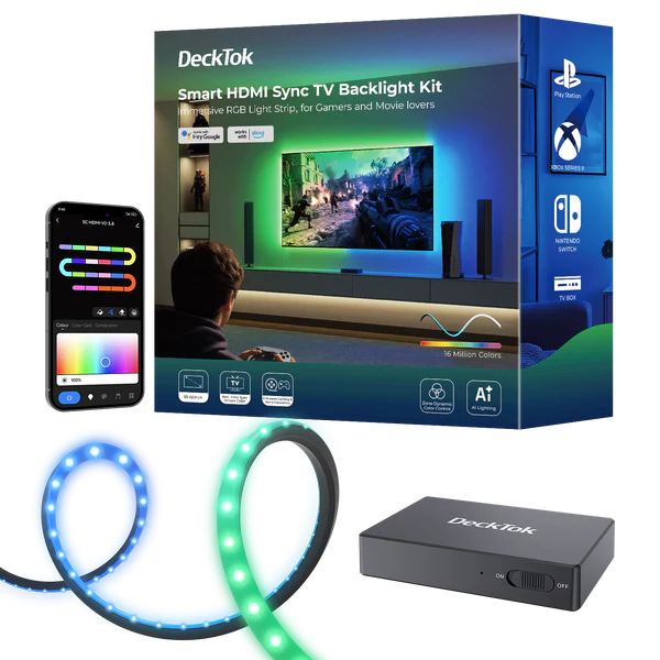 decktok-unveils-smart-hdmi-2.0-tv-backlight-kit-to-redefine-home-entertainment-experience